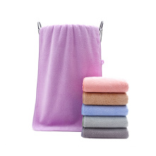Absorbent Bath Towel Soft Beach Towel Quick-dry Washcloth for Home Hotel